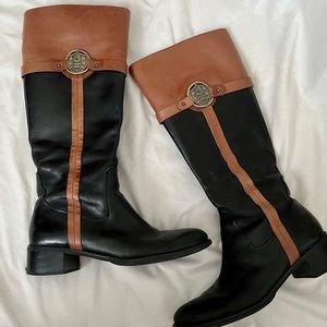 Etienne Aigner • Two-Tone Riding Boot